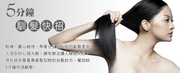 5分鐘馴髮快招