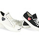 PLAY X CONVERSE 2011「Jack Purcell開口笑」鞋,NT4,900