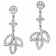 HARRY WINSTON「Lily Cluster」系列/垂墜耳環,NT486,000。