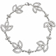 HARRY WINSTON「Lily Cluster」系列/鑽石手鍊,NT579,000。