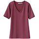UNIQLO DRY女裝V領T恤,NT199。