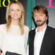 Dior 的副總監Delphine Arnault與德國藝術家Anselm Reyle合影。