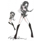 Armani先生為「女神卡卡」(Lady Gaga)《The Born This Way Ball 》所設計的巡迴演出會舞台服裝手稿