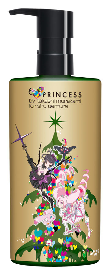 村上隆限量版植物精萃潔顏油綠茶版 450ml/$2600