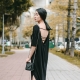 Tequilas Shih 女人小心機穿搭,長版連身隱約釋放的性感。