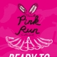 PinkRun 裙襬澎澎run 形象海報