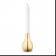 LIVING GEORG JENSEN CAFU系列 - 鍍金大燭檯 建議售價NT$2,900