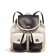 Shearling Turnlock Tie Rucksack TWD 26,800