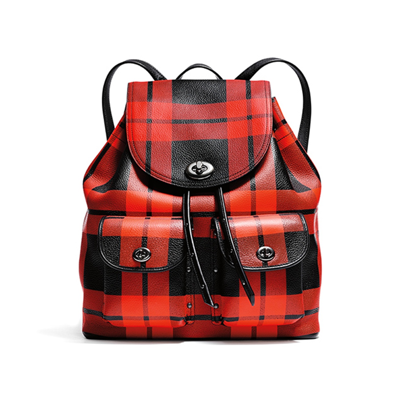 Coach Mount Plaid後背包,NT26,800
