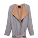 Club Monaco 淺灰圓領大衣 $21,900