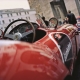 蕭邦以經典古董賽車照後鏡為設計靈感,搭配鮮豔色彩之「Vintage Racing」小型座鐘