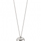 GEORG JENSEN_2016 西洋情人節全球限定版 台灣春季獨家搶先推出_海豚之心純銀項鍊_建議售價NT$7,000