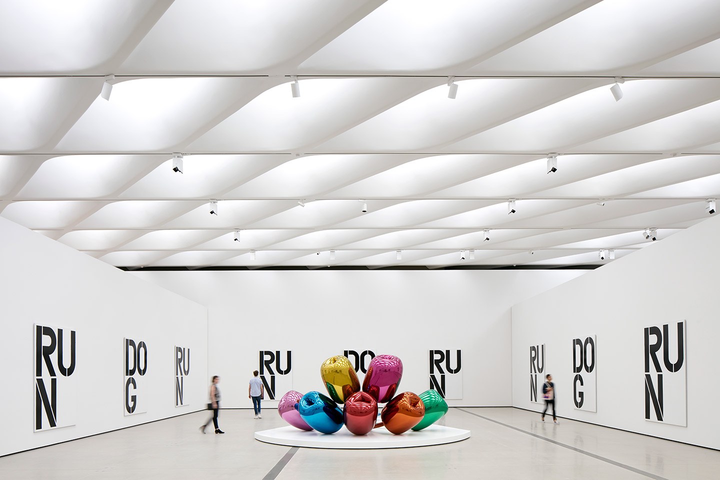Jeff Koons的藝術品「鬱金香」