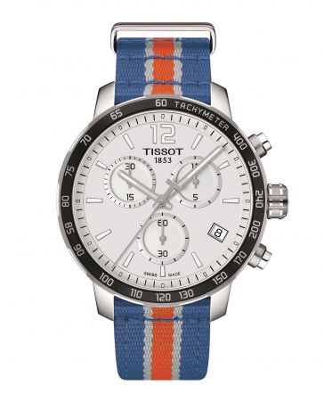 TISSOT Quickster 時捷系列NBA 特別版腕錶 – 紐約尼克隊代表色 NT$12,700