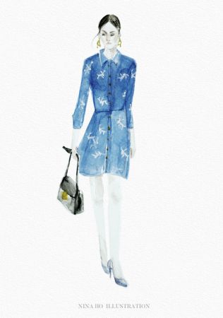 繡花單寧 Embroidered Denim
