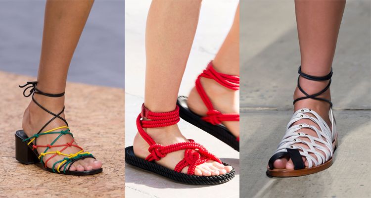 由左至右:Chloe / Isabel Marant / Thakoon浪漫羅馬鞋不知從哪一季開始,每年春夏總能見到羅馬鞋款出現在伸展檯上,線條感濃厚的款式,依照材質而呈現出帥氣或優雅的風格,是種風格多變的鞋款。