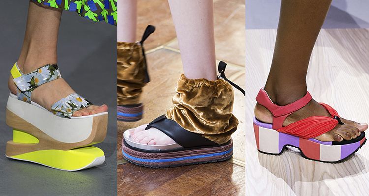 由左至右:Fyodor Golan / Acne Studio / Issey Miyake趣味造型此區其實大家可以用欣賞的角度看看就好,畢竟如此誇張的設計不是每個人都能駕馭,但真的十分有趣,很想與大家分享。