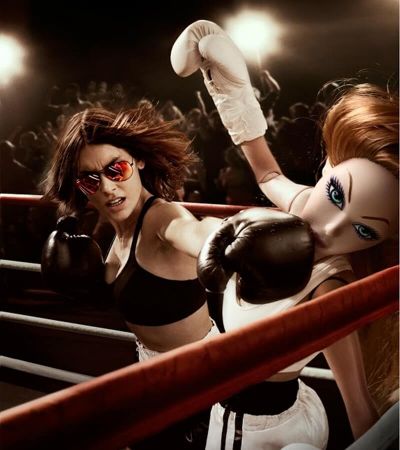 Ray-Ban 飛機師漸變閃亮鏡片FIGHT PERFECTION勇於拒絕社會的陳規陋俗,做真正的自己。
