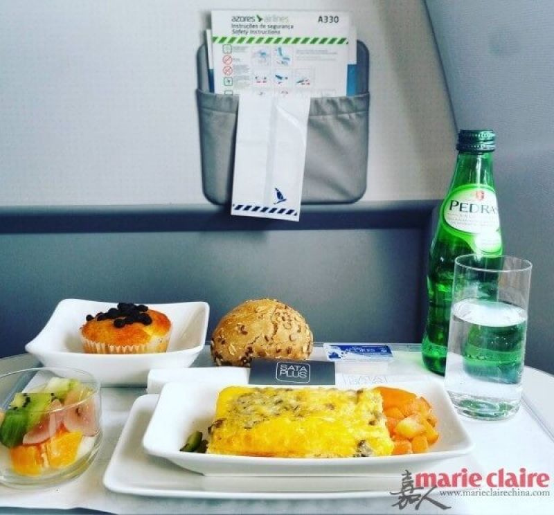 葡萄牙亞速爾航空飛機餐