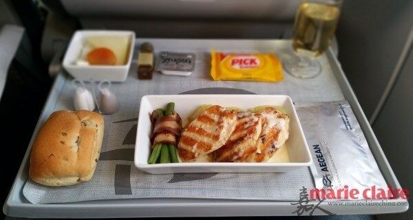 希臘愛琴海航空飛機餐