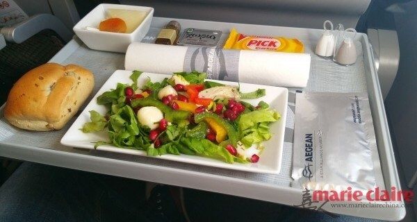 希臘愛琴海航空飛機餐
