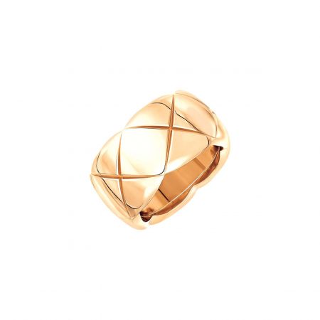 " COCO CRUSH "戒指_中型款 (新品) 18K Beige米色金。建議售價NTD 98,000元