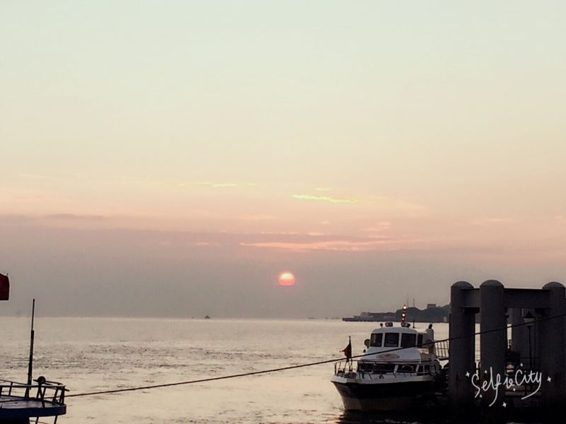 淡水夕照