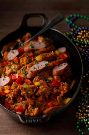 雞肉香腸什錦燜烤飯Chicken and Sausage Jambalaya