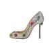Christian Louboutin Doricandy 100 Suede Burma Version Multi