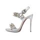 Christian Louboutin Miziggoo 120 Specchio Silver