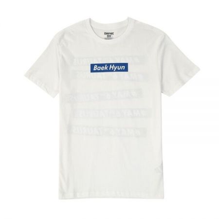 SPAO X EXO 聯名系列 Baek Hyun伯賢款 (白 正面)