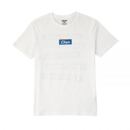 SPAO X EXO 聯名系列 Chen款 (白 正面)
