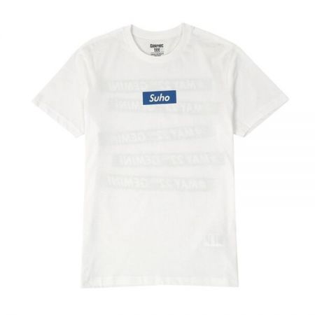 SPAO X EXO 聯名系列 Suho款 (白 正面)