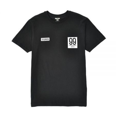 SPAO X EXO 聯名系列 Xiumin款 (黑 正面)
