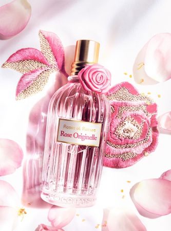 L'OCCITANE 玫瑰花繡限量系列