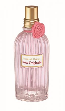 L'OCCITANE 玫瑰花繡淡香水 限量 75ml NT.2080:嬌貴細緻的迷人香氣,以佛手柑、黑醋栗以及嬌嫩欲滴的法國玫瑰花瓣共舞出甜美前味,刺激著感官,引領出紫羅蘭與木蘭結合格拉斯玫瑰精露的馥郁核心。最後在麝香與檀香鮮明高雅的香氣烘托下,使充滿女性柔媚氣質的花香更顯餘韻醉人。