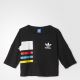 adidas Originals黑色短版上衣$1,890