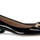 Tory Burch 夜空黑漆皮Gigi Pump 售價NT$13,900