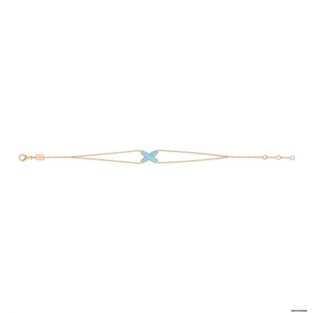 Jeux de Liens 綠松石手鍊,NT52,000,Chaumet