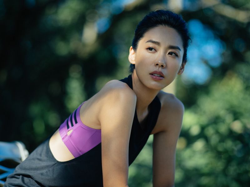 人可以藉由運動排放種種負能量,創造積極正向的生命磁場,進而讓人生處處是陽光。林可彤深諳其中的道理。