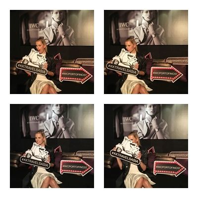 Marie Claire(以下簡稱MC) :聊聊你現在戴在手上的手錶嗎?Karolina Kurkova(以下簡稱KK):我現在戴的是IWC柏濤菲諾Portofino系列深藍色的款式,我覺得深藍色是new black!我選的是新的中型尺寸,女生戴不會過大,男生戴也不至於太小。