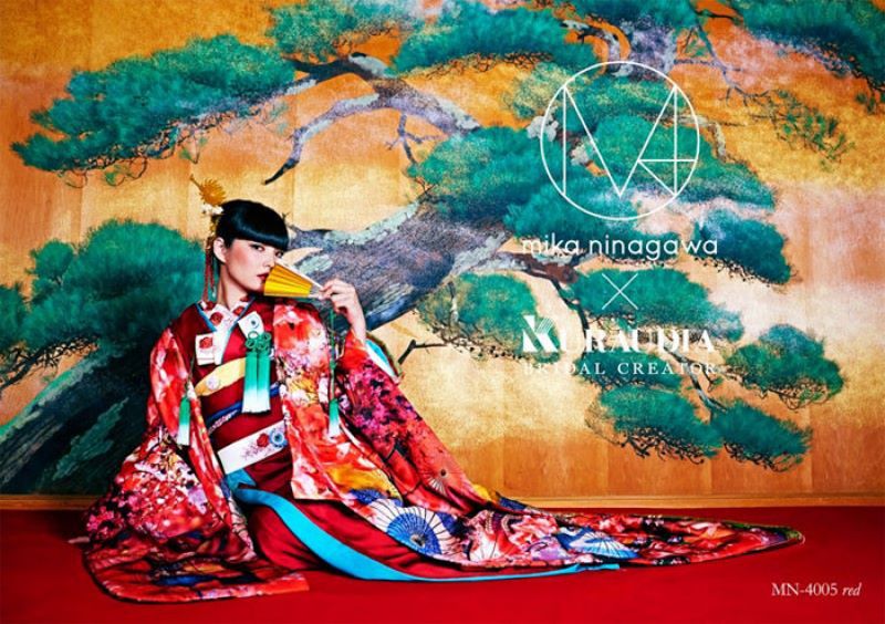M / mika ninagawa 日式和服婚紗