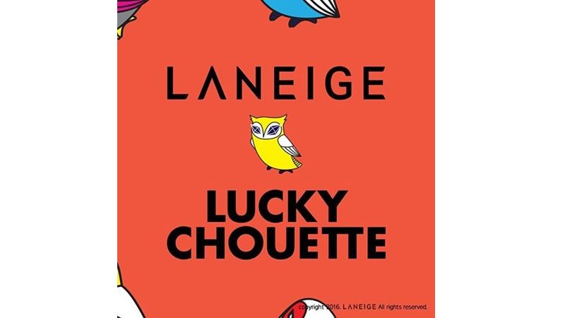 LANEIGE x LUCKY CHOUETTE聯名彩妝預計8月在韓國推出,台灣則要等到9月中才會上市。
