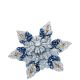 Jean Schlumberger設計的Tiffany & Co. Fleur de Mer藍寶石鑽石胸針