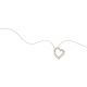 TASAKI danger heart diamonds 鑽石珍珠黃K金項鍊_NT$115,000