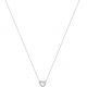 TASAKI danger heart diamond 鑽石白K金項鍊_NT$64,200