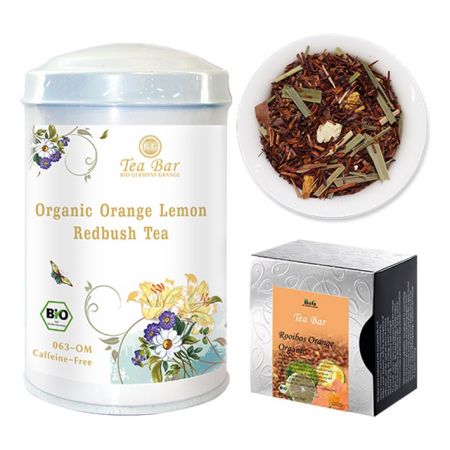 有機檸檬橙花紅葉茶 M瓶 (售價$1080) 10入茶包盒(售價$350)
