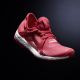 PureBOOST X全新亮火紅配色鞋款,售價NT$ 3,690
