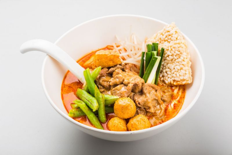 新加坡叻沙牛肉麵