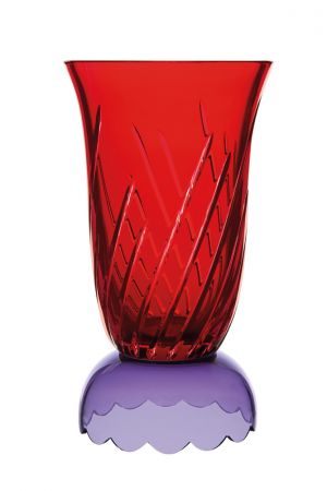 Les Endiablés 系列水晶大花瓶 (紅與紫色) NT$ 140,800